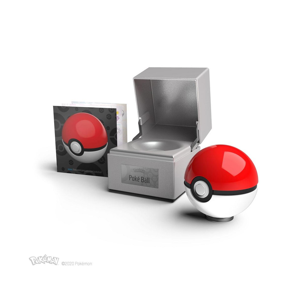 Wand Company - Réplica de Pokémon Diecast - Pokeball 1/1