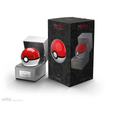 Wand Company - Réplica de Pokémon Diecast - Pokeball 1/1