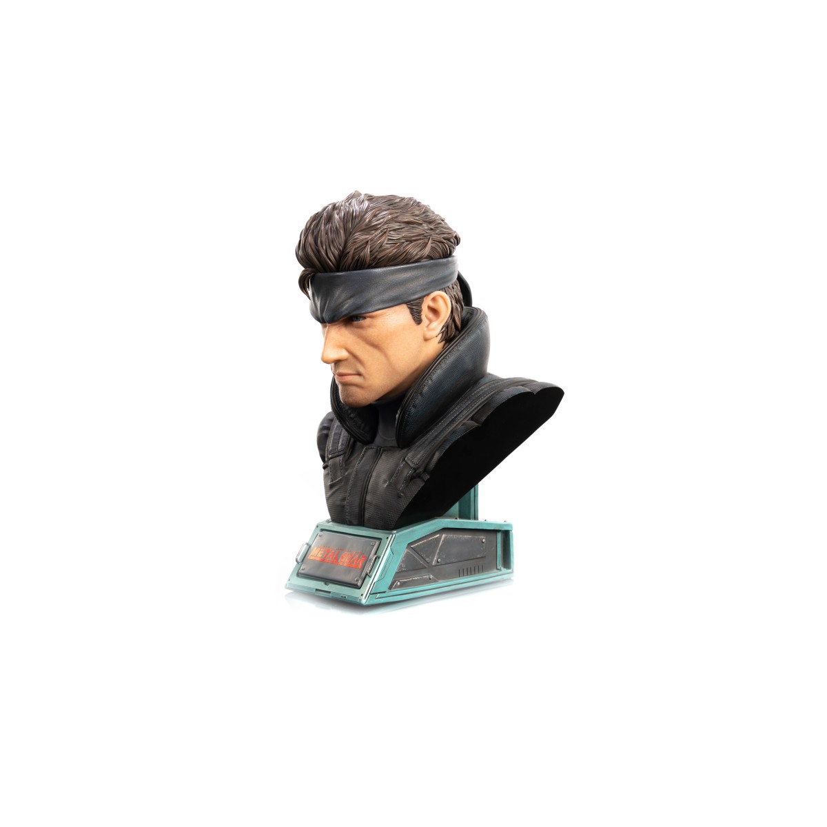 Metal Gear Solid - Busto de Solid Snake a tamaño real - Primeras 4 figuras