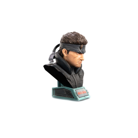 Metal Gear Solid - Busto de Solid Snake a tamaño real - Primeras 4 figuras