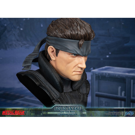 Metal Gear Solid - Busto de Solid Snake a tamaño real - Primeras 4 figuras