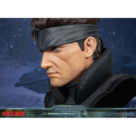 Metal Gear Solid - Busto de Solid Snake a tamaño real - Primeras 4 figuras