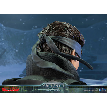 Metal Gear Solid - Busto de Solid Snake a tamaño real - Primeras 4 figuras