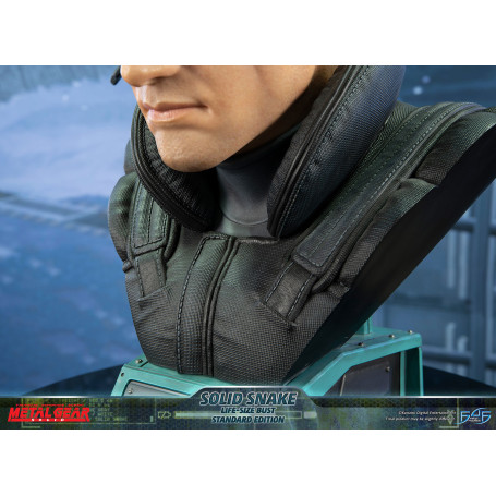 Metal Gear Solid - Busto de Solid Snake a tamaño real - Primeras 4 figuras