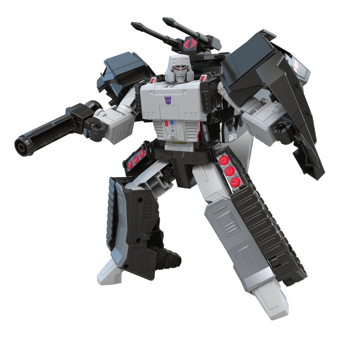 Colaboración de Transformers de Hasbro: G.I. Joe Mash-Up, Tanque H.I.S.S. de Megatron y Baronesa