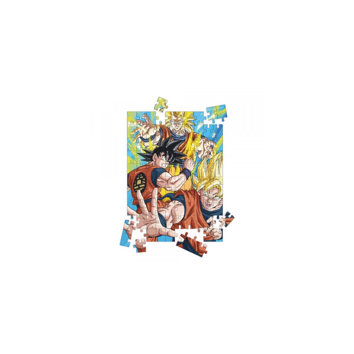 SD Toys - Puzzle Dragon Ball Z - Goku Saiyan - 100 piezas