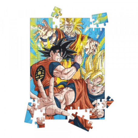 SD Toys - Puzzle Dragon Ball Z - Goku Saiyan - 100 piezas