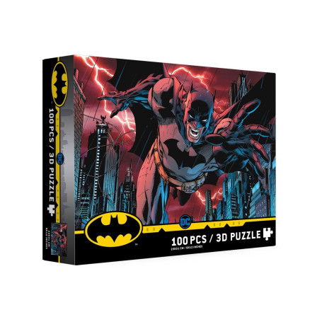 SD Toys - Puzzle DC COMICS efecto 3D - Batman Leyenda Urbana - 100 piezas