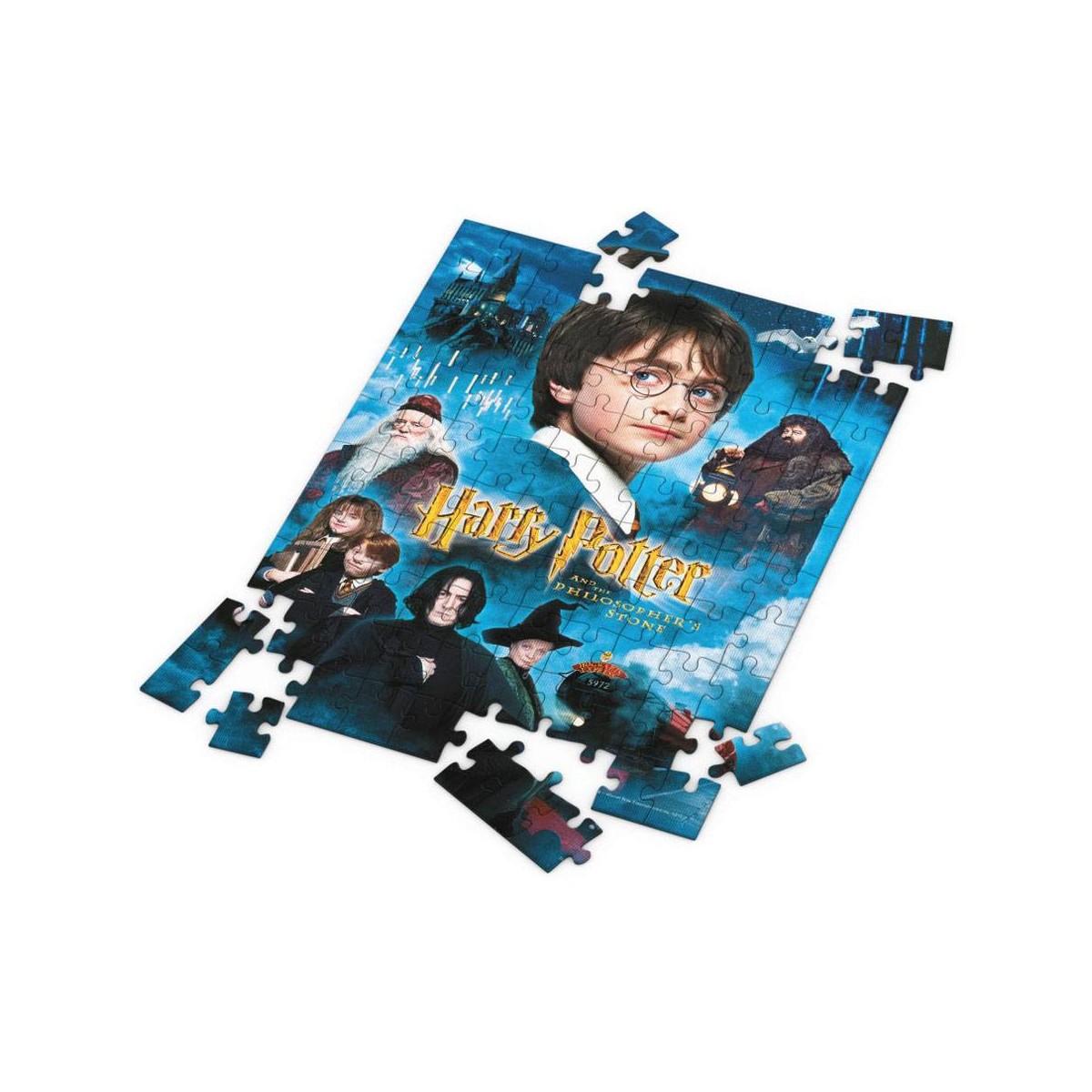 SD Toys - Puzzle HARRY POTTER efecto 3D - Póster de la Piedra Filosofal - 100 piezas