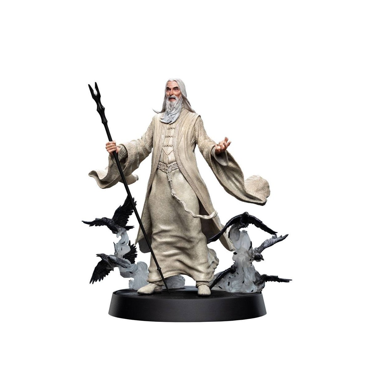 Weta - Estatua de PVC de Saruman el Blanco - Figuras del Fandom 1/6 - LOTR