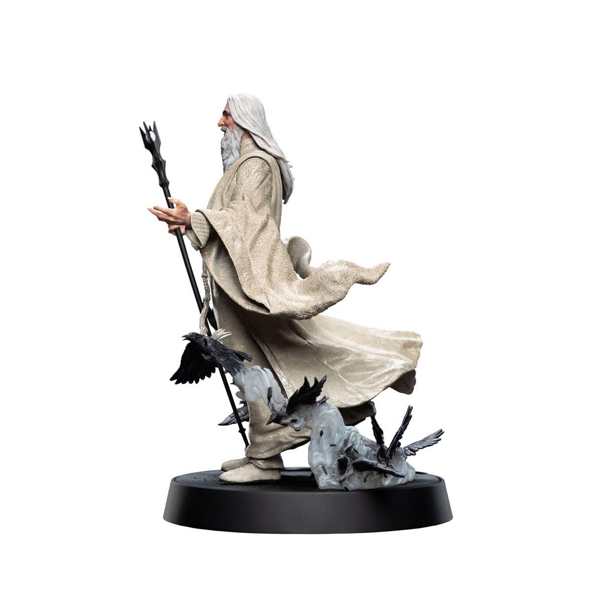Weta - Estatua de PVC de Saruman el Blanco - Figuras del Fandom 1/6 - LOTR