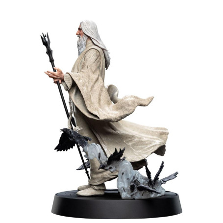 Weta - Estatua de PVC de Saruman el Blanco - Figuras del Fandom 1/6 - LOTR