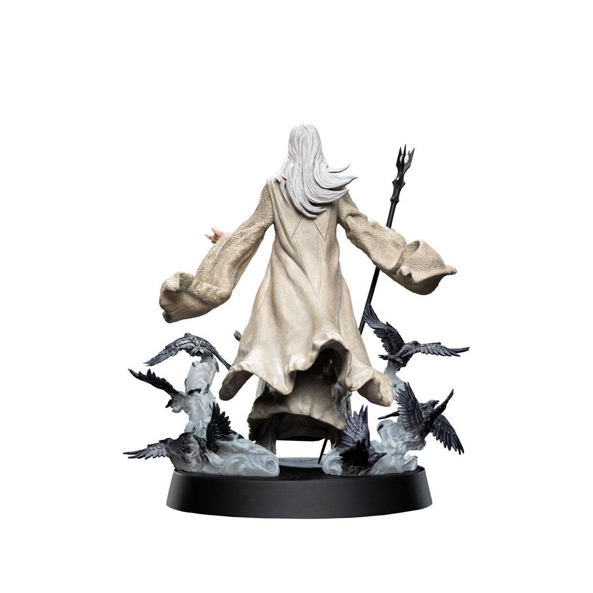 Weta - Estatua de PVC de Saruman el Blanco - Figuras del Fandom 1/6 - LOTR