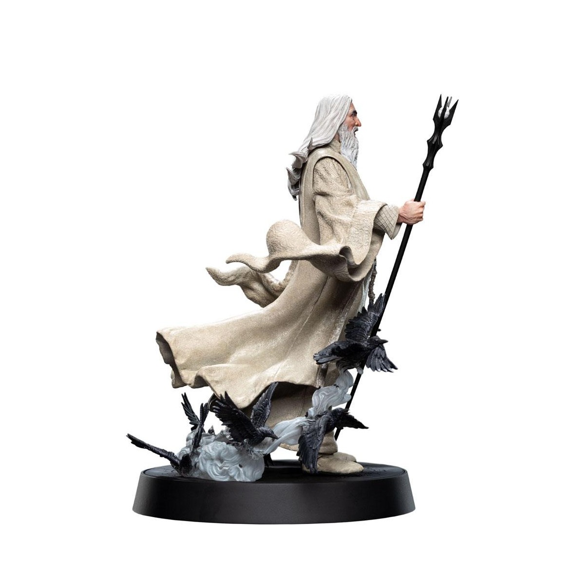 Weta - Estatua de PVC de Saruman el Blanco - Figuras del Fandom 1/6 - LOTR