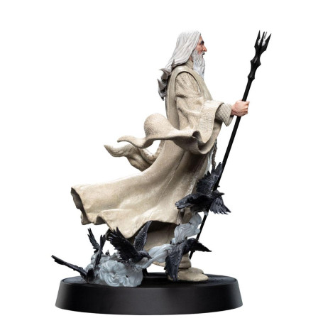 Weta - Estatua de PVC de Saruman el Blanco - Figuras del Fandom 1/6 - LOTR
