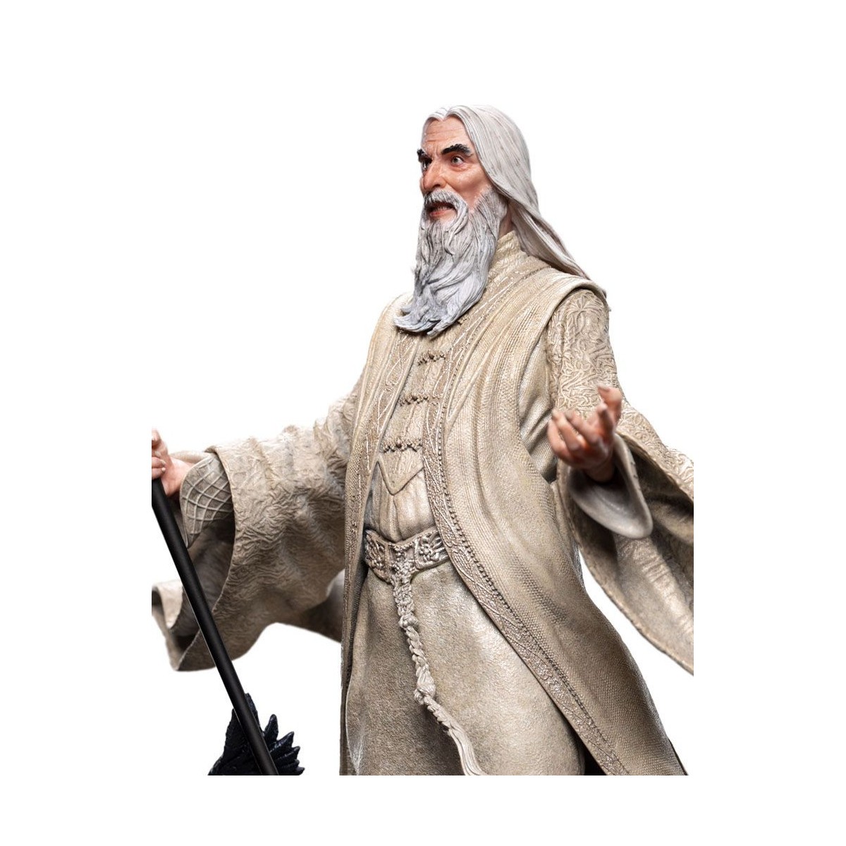 Weta - Estatua de PVC de Saruman el Blanco - Figuras del Fandom 1/6 - LOTR
