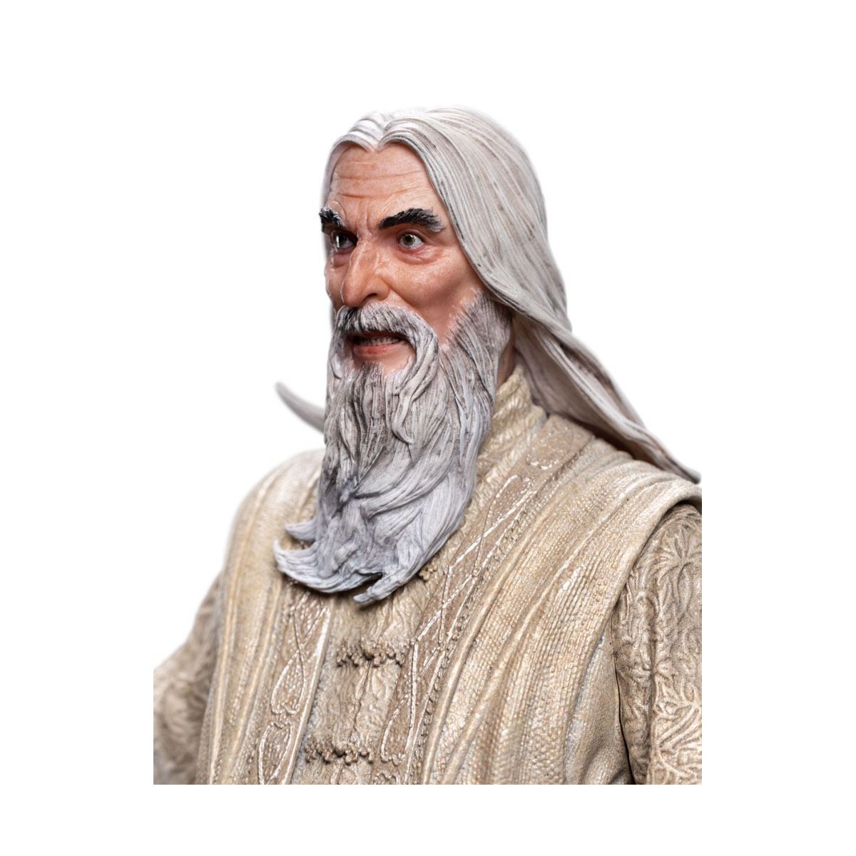 Weta - Estatua de PVC de Saruman el Blanco - Figuras del Fandom 1/6 - LOTR