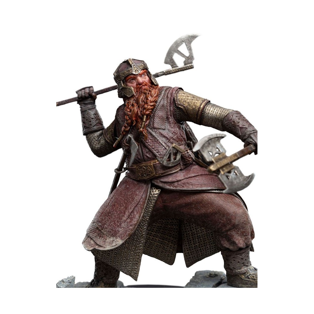 Weta - Gimli Estatua de PVC - Figuras del Fandom 1/6 - LOTR