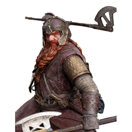 Weta - Gimli Estatua de PVC - Figuras del Fandom 1/6 - LOTR