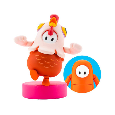 Fotobukiya - Pack 01 Estrella de cine / Figura de piel de pollo 1/20 FALL GUYS: ULTIMATE KNOCKOUT