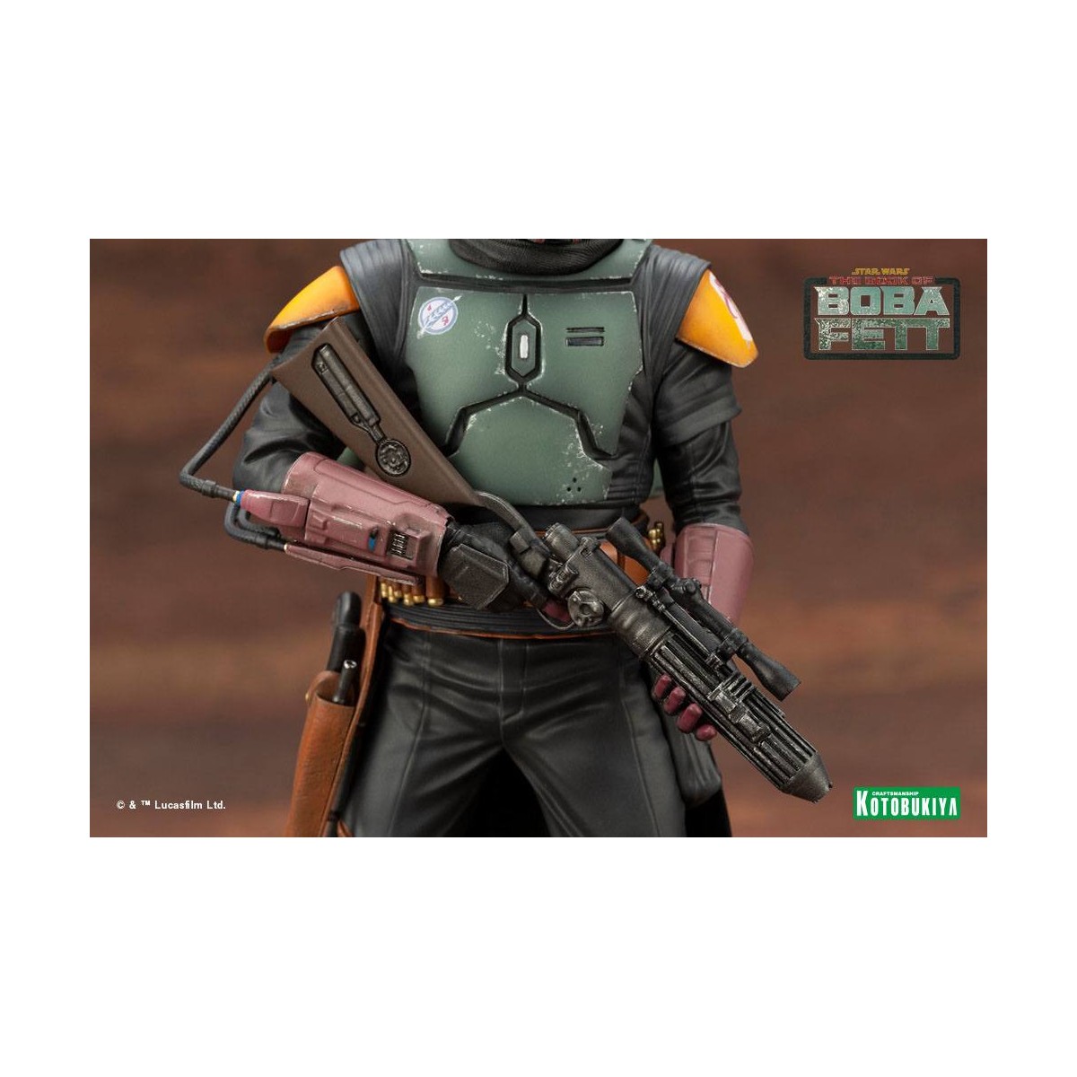 Star Wars - Boba Fett - El Libro de Boba Fett Estatuilla de PVC ARTFX+ Kotobukiya