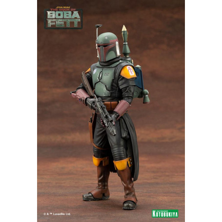 Star Wars - Boba Fett - El Libro de Boba Fett Estatuilla de PVC ARTFX+ Kotobukiya