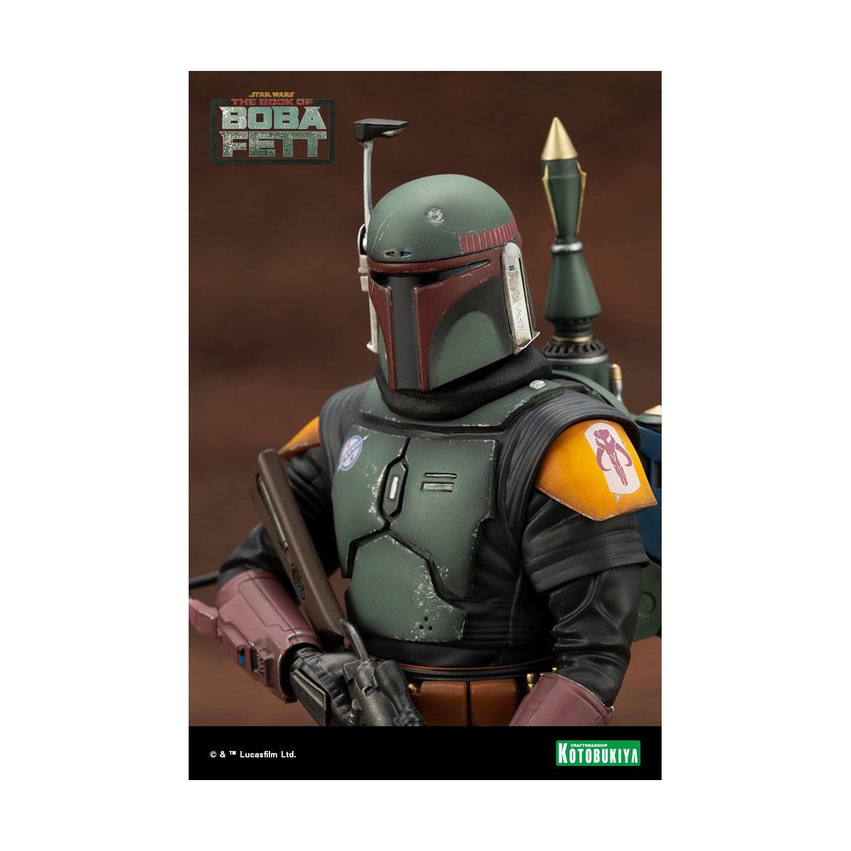 Star Wars - Boba Fett - El Libro de Boba Fett Estatuilla de PVC ARTFX+ Kotobukiya