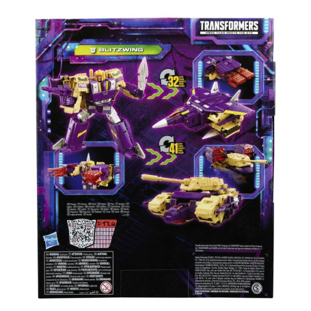 Hasbro - Transformers Generation Legacy - Blitzwing - Clase Líder
