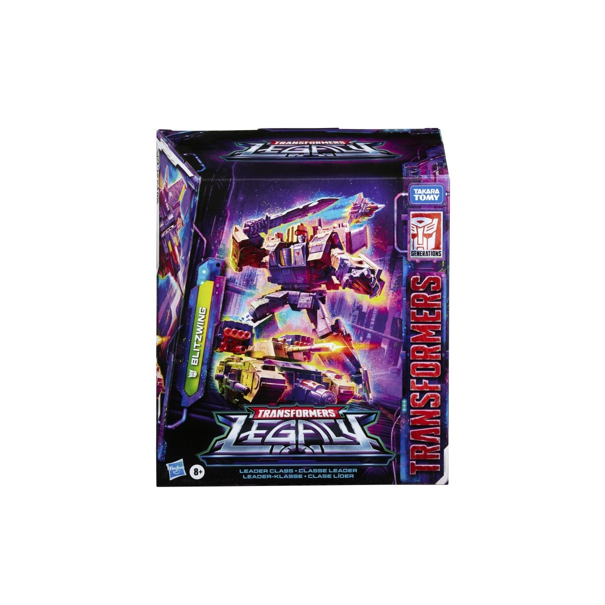 Hasbro - Transformers Generation Legacy - Blitzwing - Clase Líder