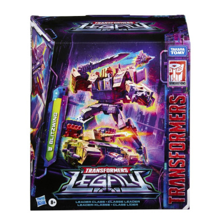 Hasbro - Transformers Generation Legacy - Blitzwing - Clase Líder