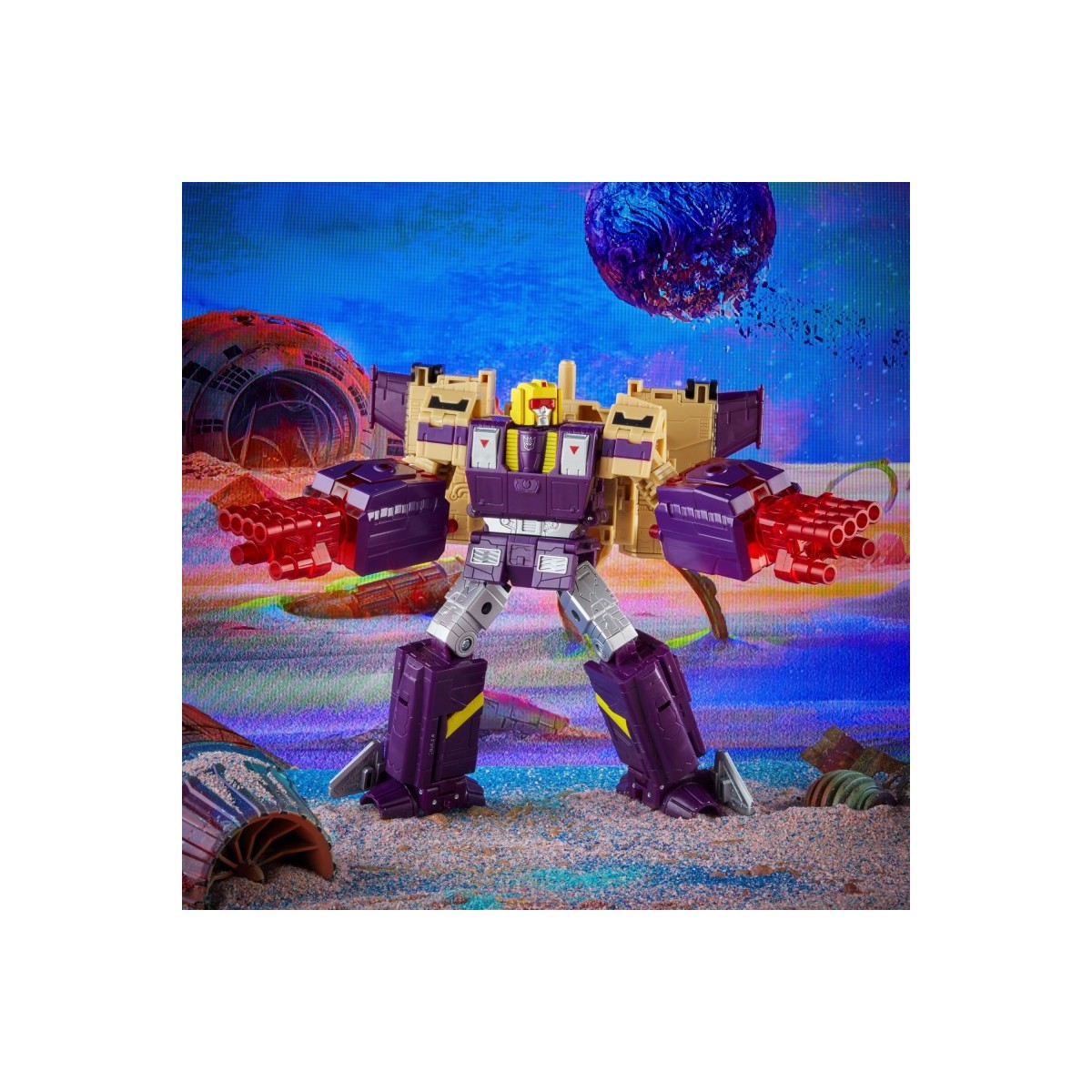 Hasbro - Transformers Generation Legacy - Blitzwing - Clase Líder