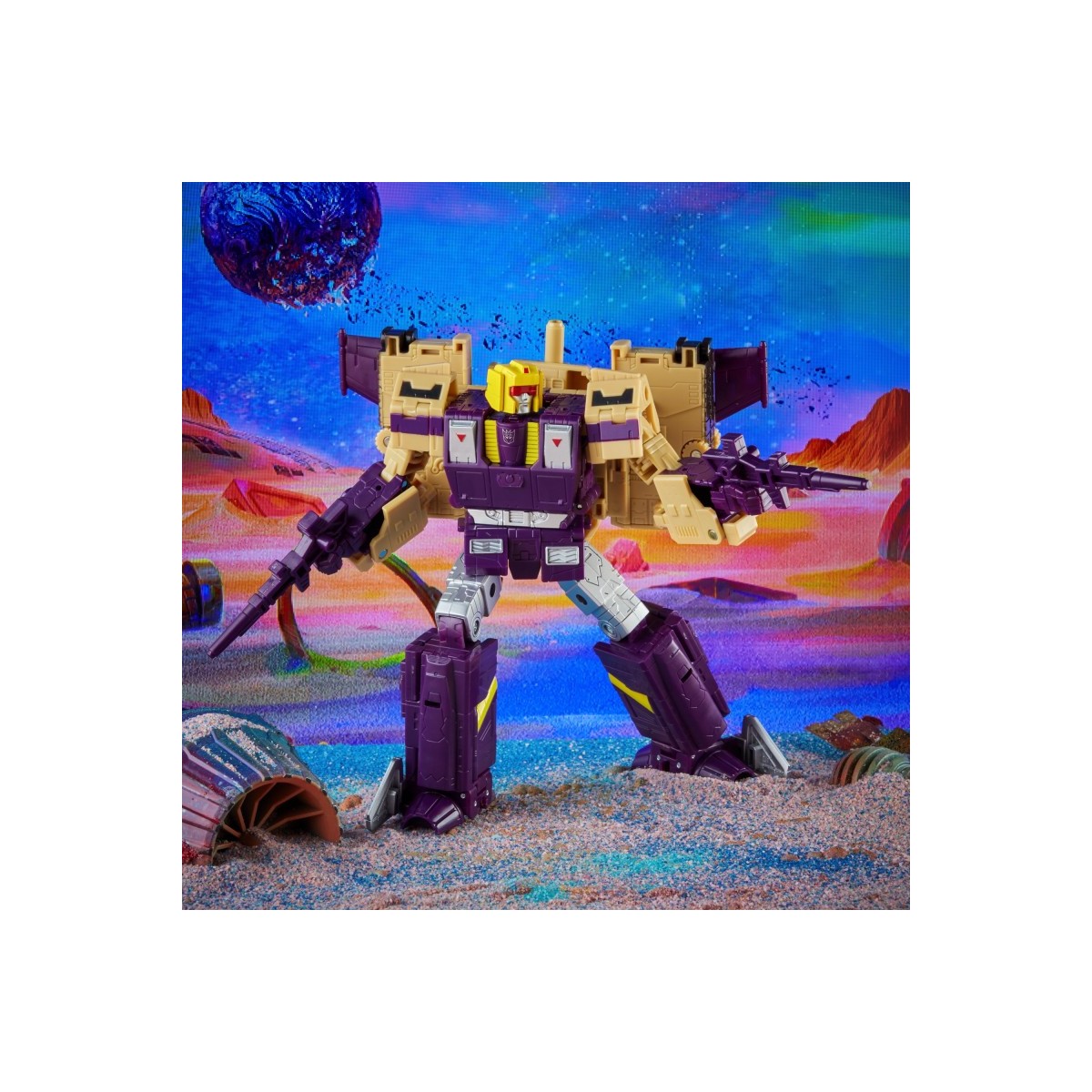 Hasbro - Transformers Generation Legacy - Blitzwing - Clase Líder