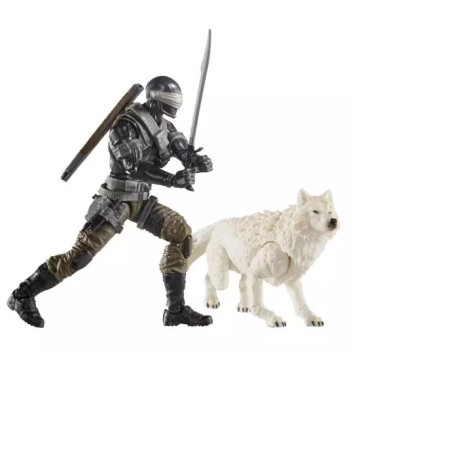 Hasbro G.I.JOE - Set de 2 figuras Snake eyes & Timber - Classified Series