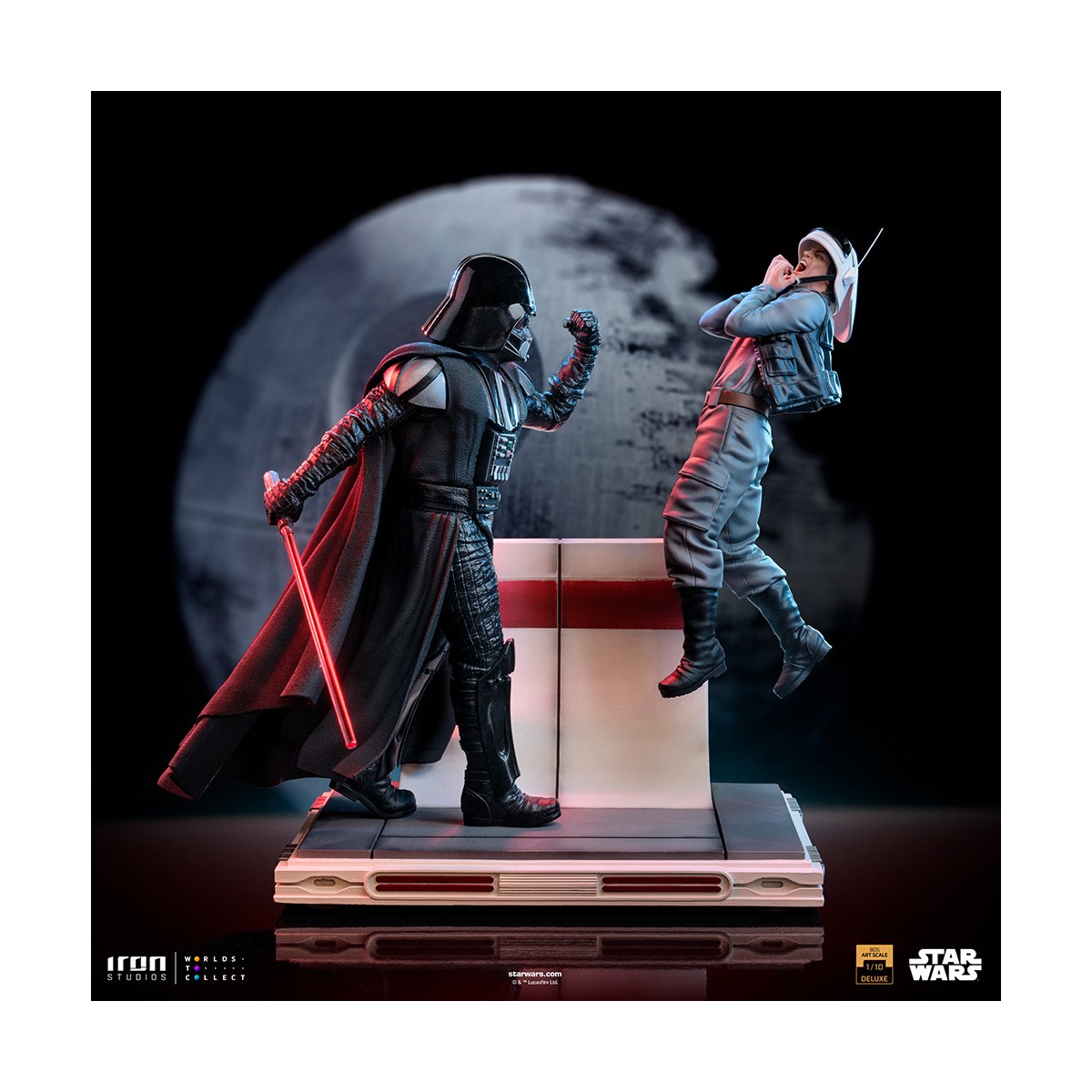 IRON STUDIOS - Star Wars: Rogue One - Darth Vader Deluxe 1:10 Deluxe Art Scale - Star Wars