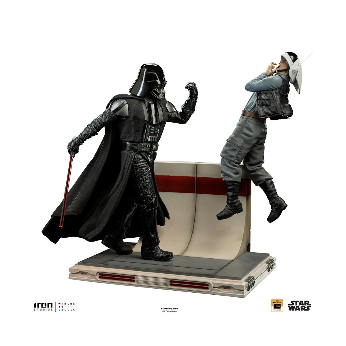 IRON STUDIOS - Star Wars: Rogue One - Darth Vader Deluxe 1:10 Deluxe Art Scale - Star Wars