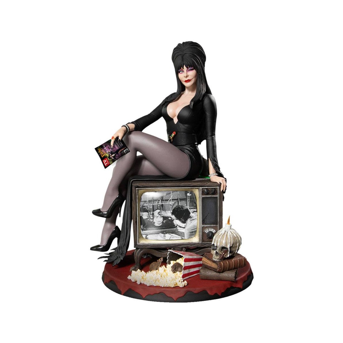 Mezco - Static 6 - Elvira señora de las tinieblas estatua 1/6