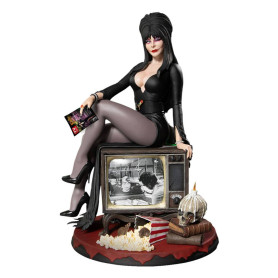 Mezco - Static 6 - Elvira señora de las tinieblas estatua 1/6