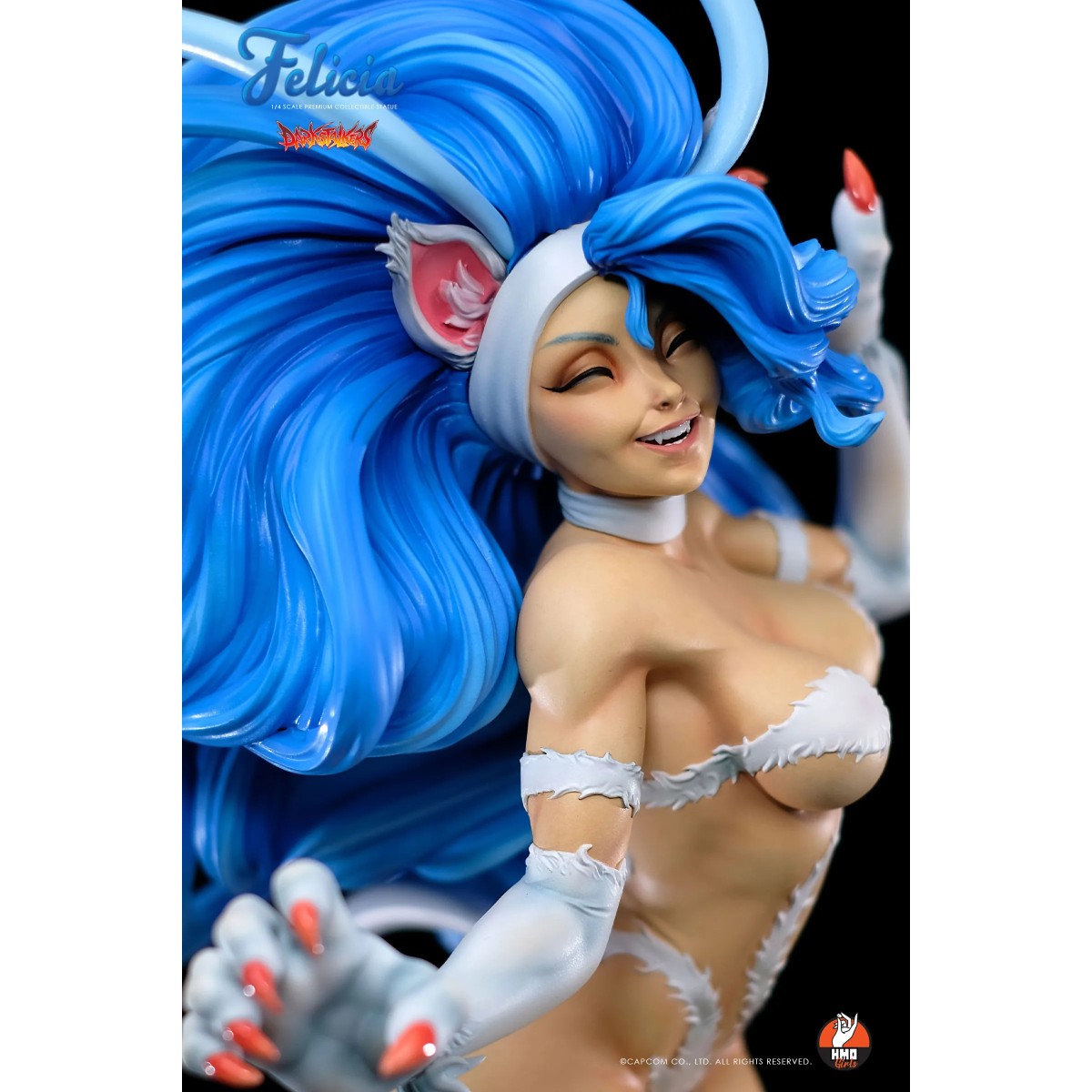 HMO Girls - Felicia 1/4 Blanca versión Darkstalkers - Hand Made Object