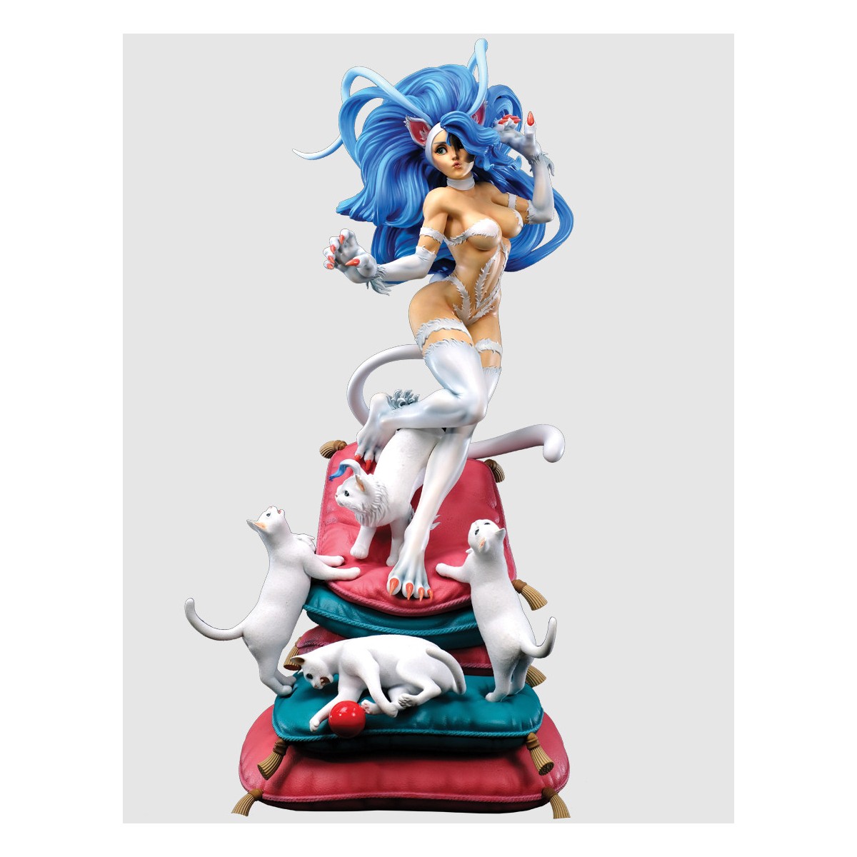 HMO Girls - Felicia 1/4 Blanca versión Darkstalkers - Hand Made Object