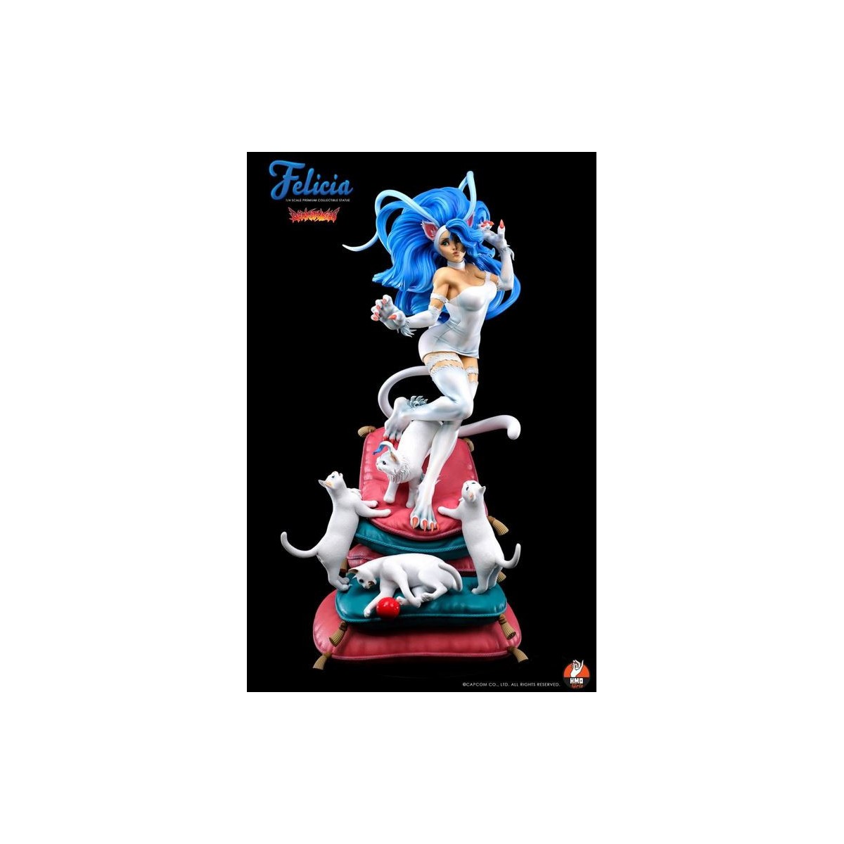 HMO Girls - Felicia 1/4 Blanca versión Darkstalkers - Hand Made Object