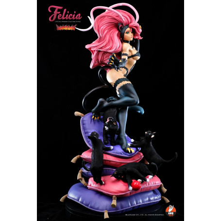 HMO Girls - Felicia 1/4 Black version Darkstalkers - Hand Made Object
