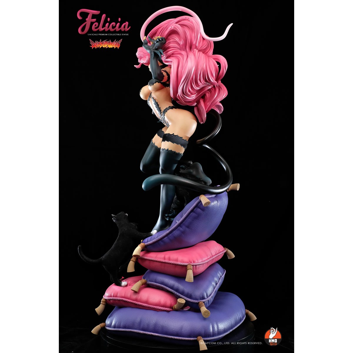 HMO Girls - Felicia 1/4 Black version Darkstalkers - Hand Made Object