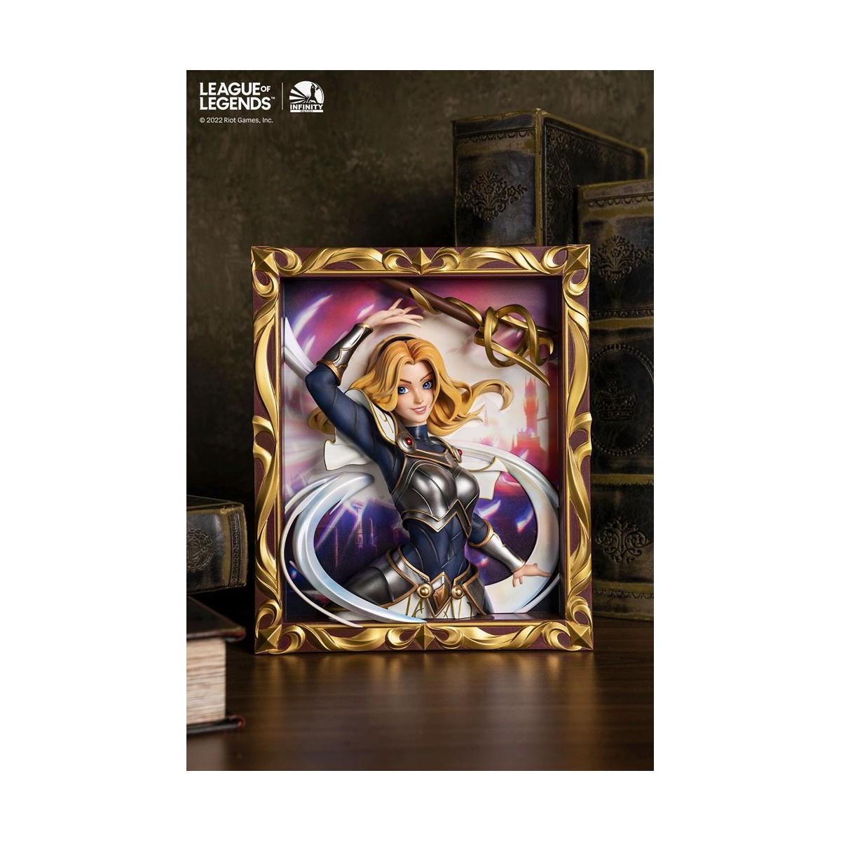 Infinity Studio - Marco 3D de la Dama de la Luminosidad - Lux - League of Legends