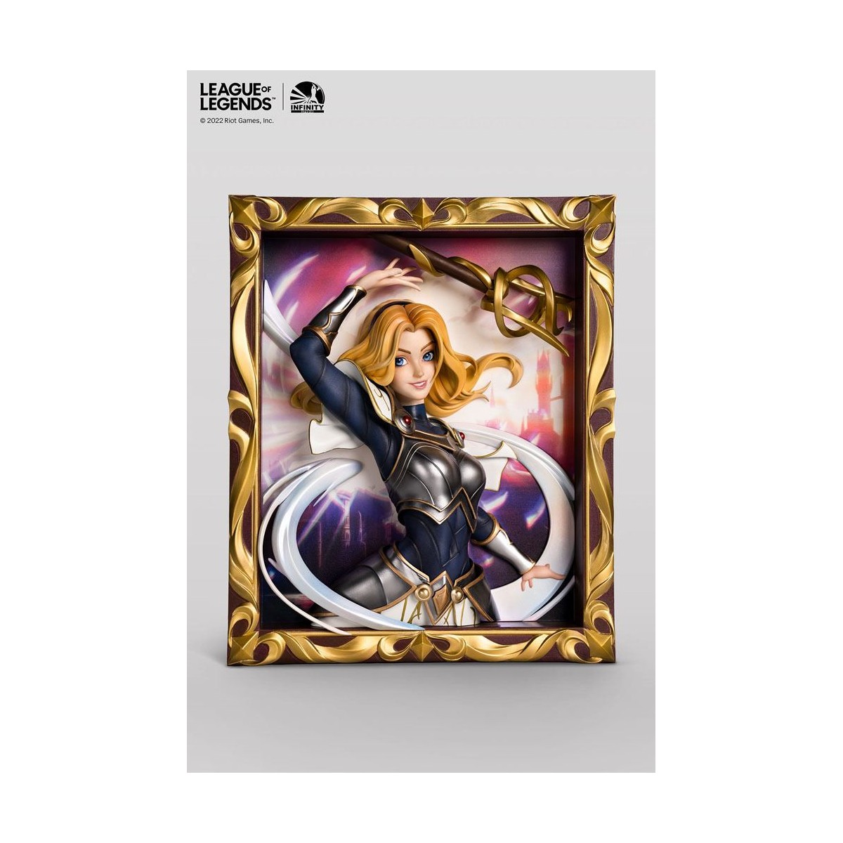Infinity Studio - Marco 3D de la Dama de la Luminosidad - Lux - League of Legends