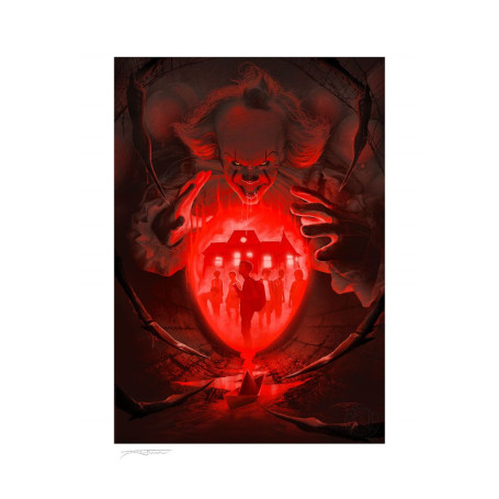 Sideshow Movie print - Art Print IT 2 Pennywise - You'll Float Too 46 x 61 cm - sin marco