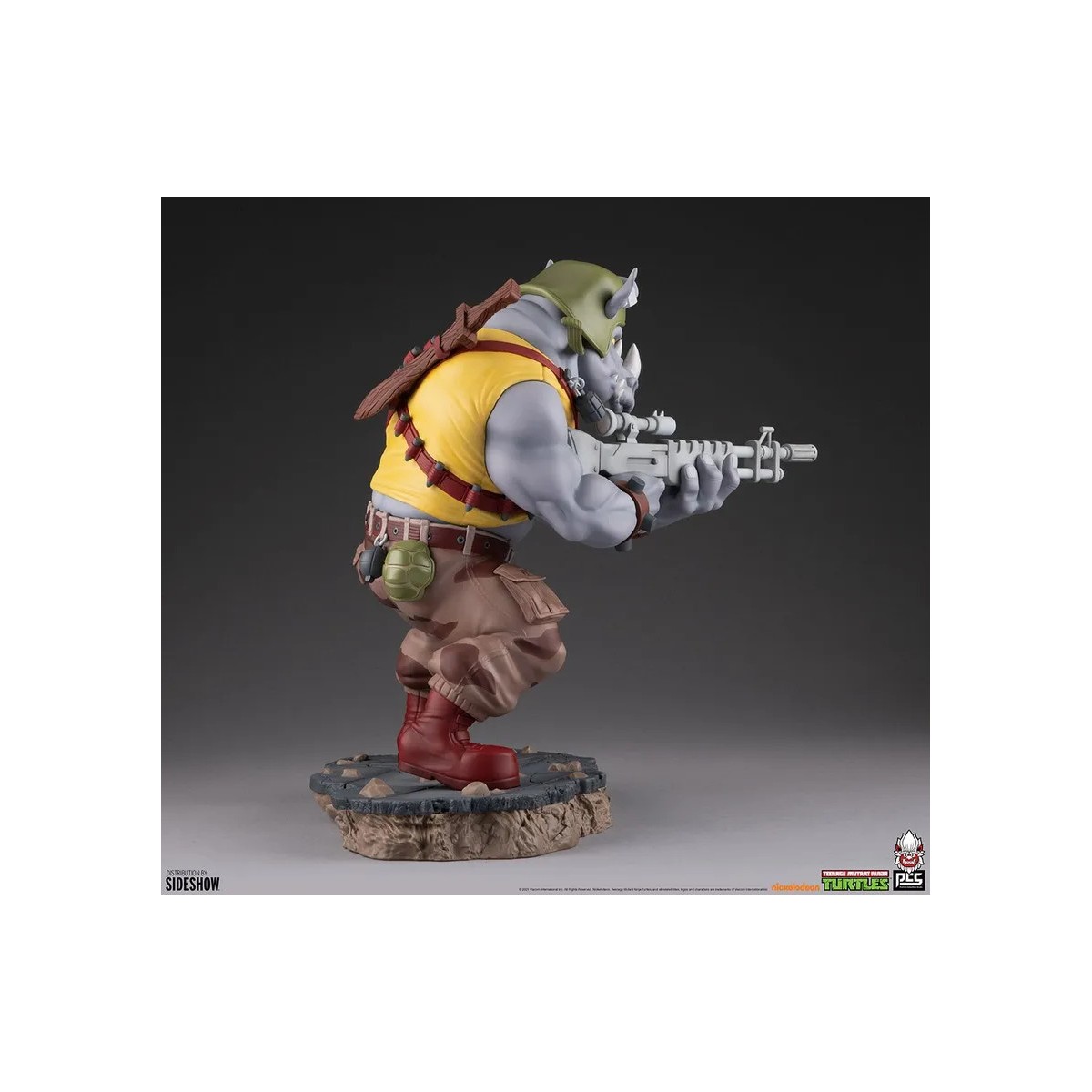 Premium Collectibles Studio PCS - Estatua Rocksteady 1/4 - Teenage Mutant Ninja Turtles TMNT