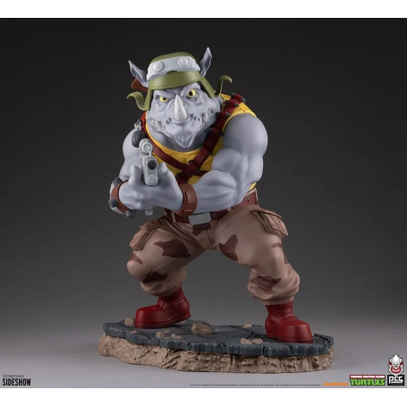 Premium Collectibles Studio PCS - Estatua Rocksteady 1/4 - Teenage Mutant Ninja Turtles TMNT