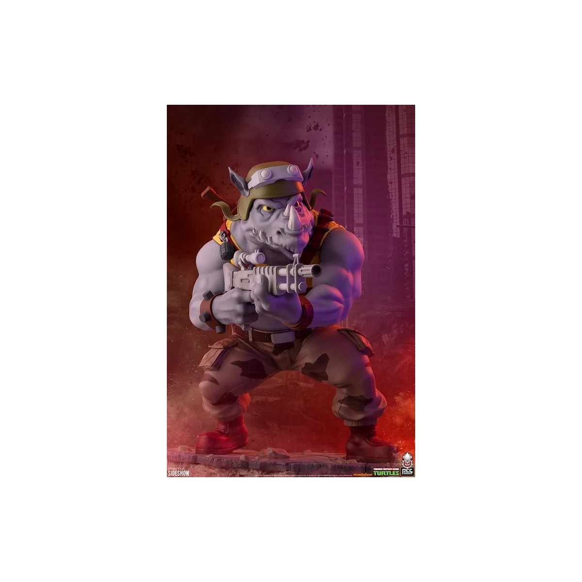 Premium Collectibles Studio PCS - Estatua Rocksteady 1/4 - Teenage Mutant Ninja Turtles TMNT