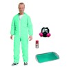 Mezco Breaking Bad figurine Jesse Pinkman Blue Hazmat Suit PX