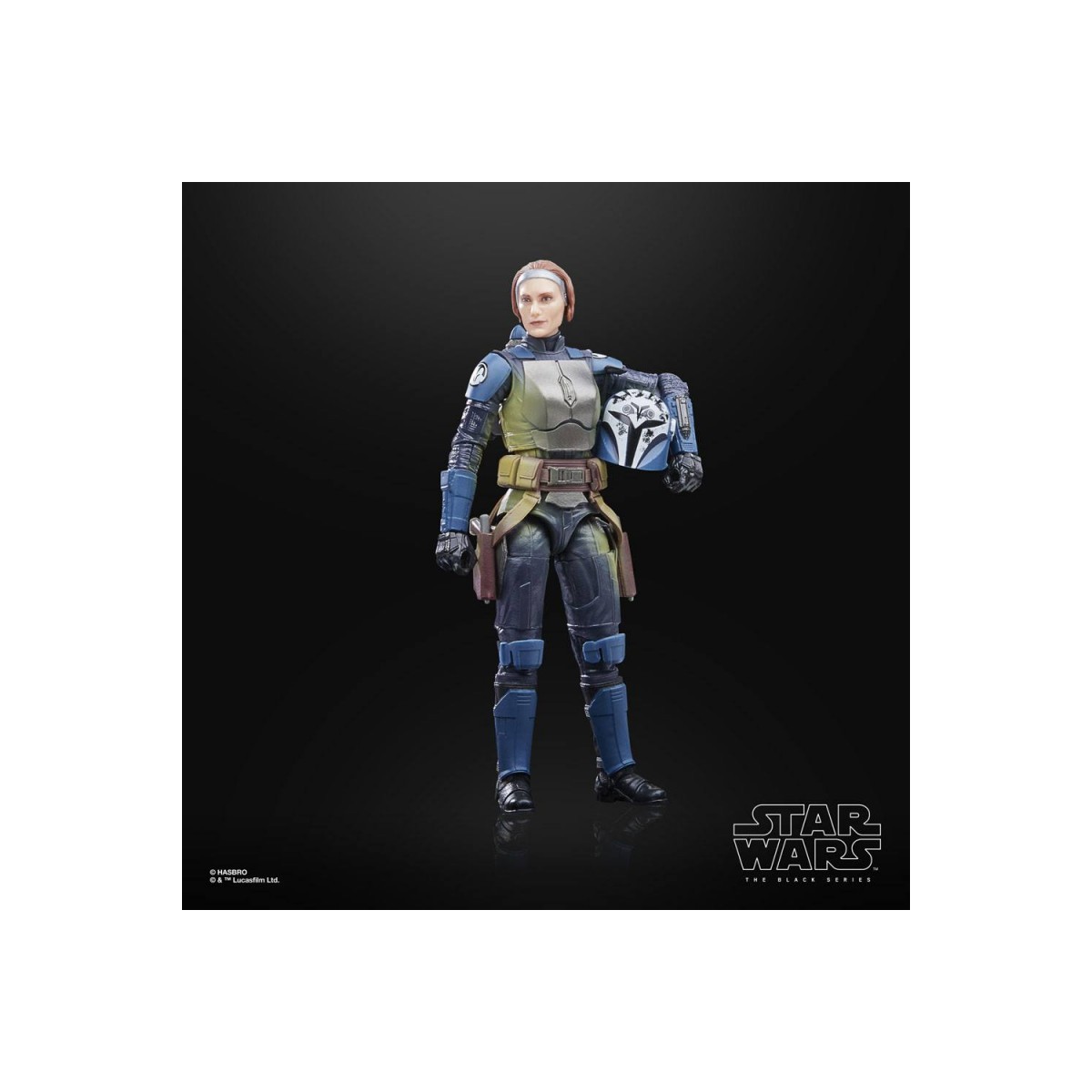 Hasbro Star Wars La Serie Negra - Colección de créditos Bo-Katan Kryze - El Mandaloriano